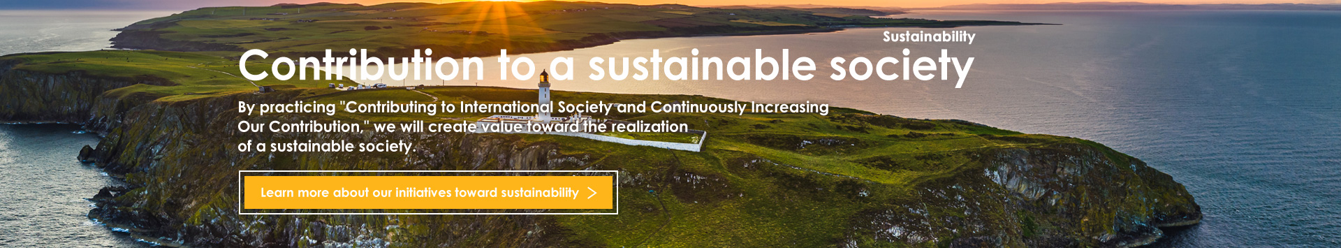 Contribution to a sustainable society